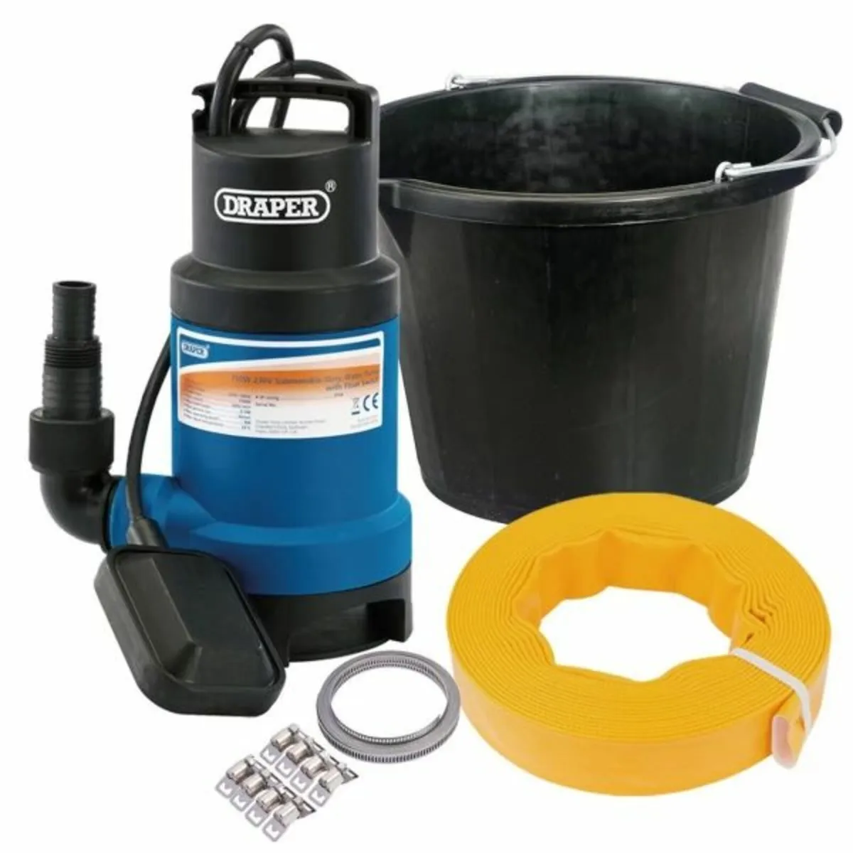 Draper Emergency 750W Water Pump Flood Kit 1