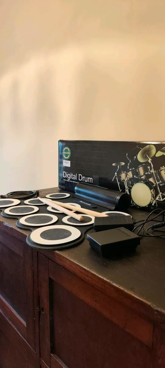 9-pad foldable electronic drum set - Image 3