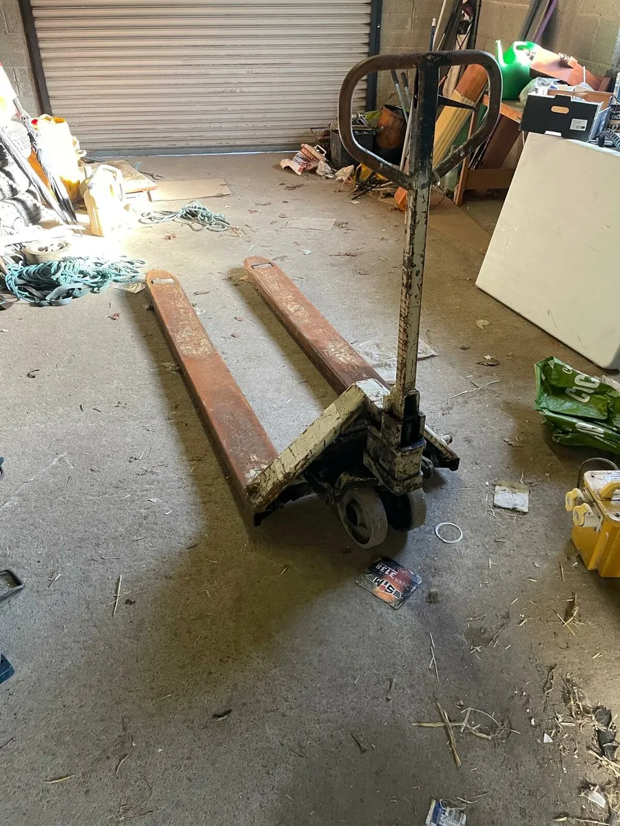 Long palette truck - Image 1