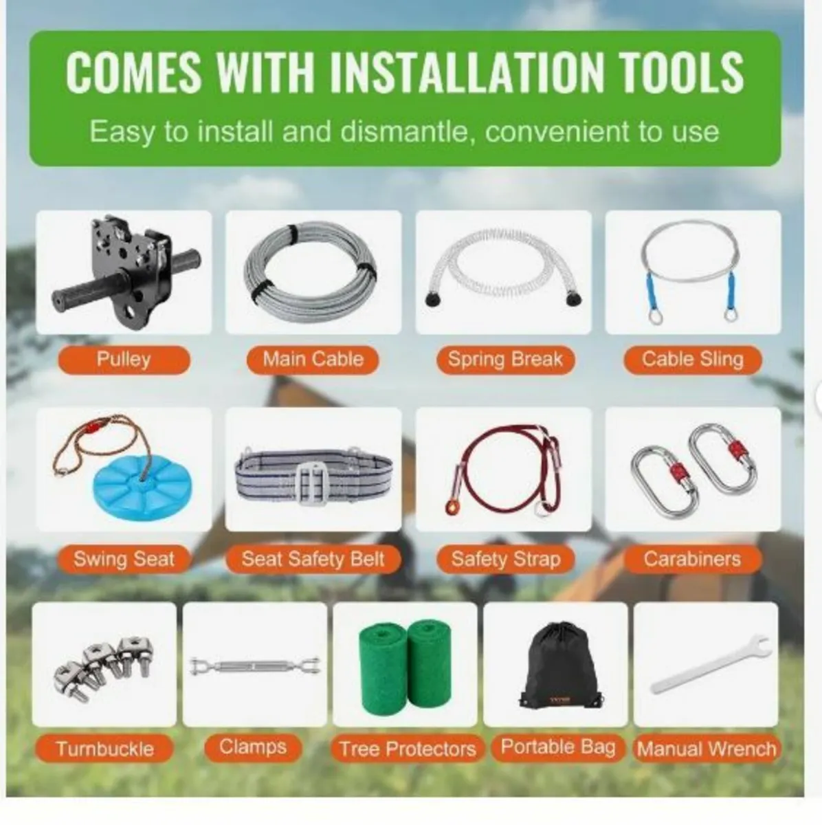 Zipline Kit for Kids and Adult - Image 2