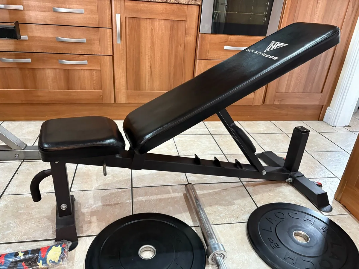 WITHOUT DOUBT BEST GYM WEIGHTLIFTING SET DONE DEAL - Image 4