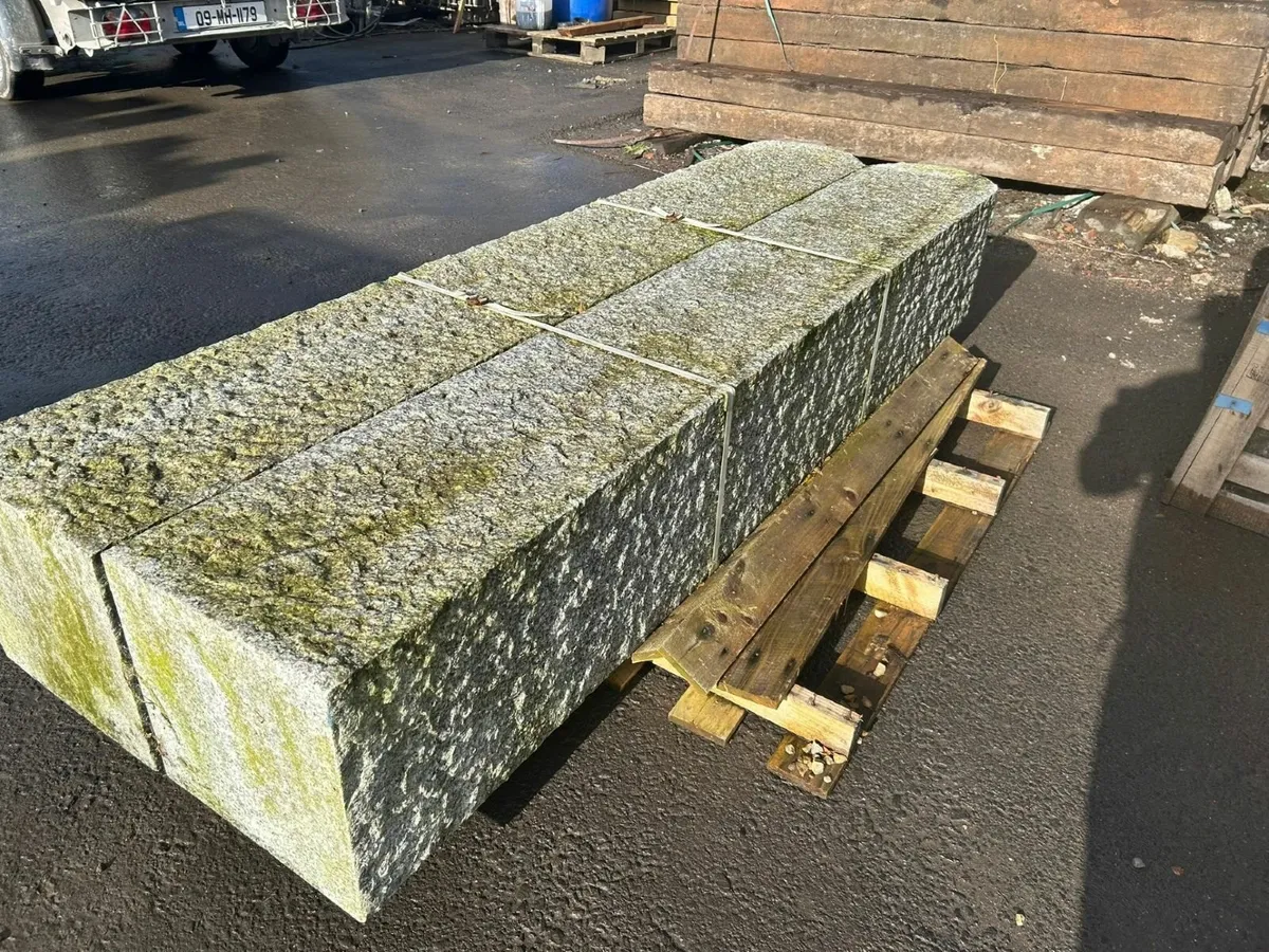 Natural  Granite Gate Posts - Image 3