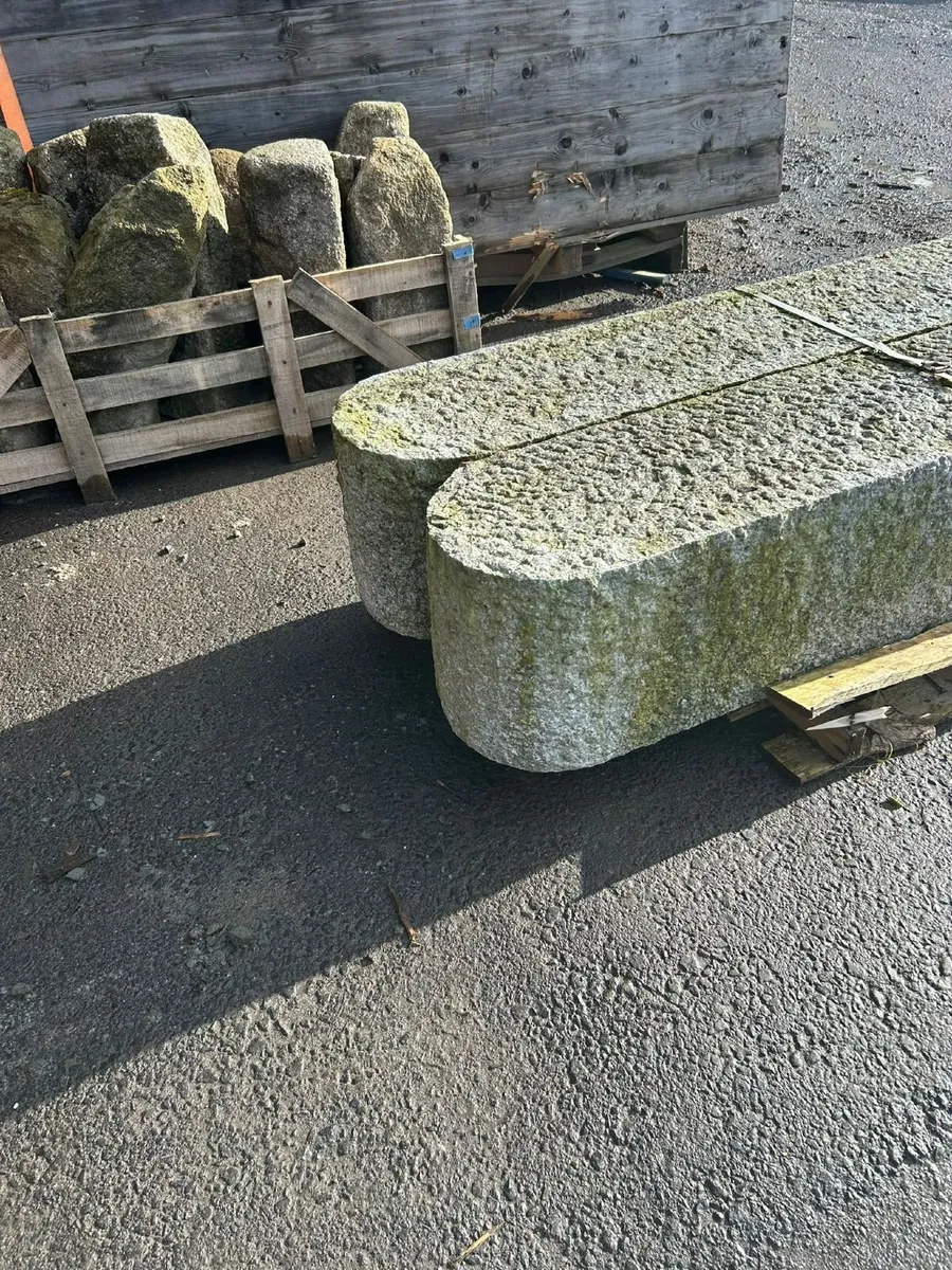 Natural  Granite Gate Posts - Image 4