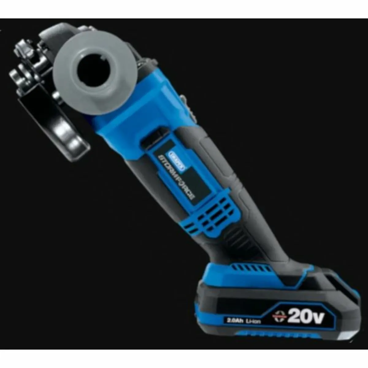 Draper Storm Force® 20v 4½" Angle Grinder with 1 x - Image 2