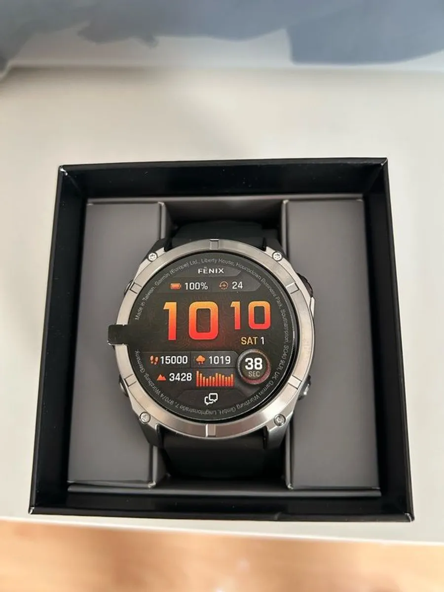 Garmin Fenix 8 Pro - 51mm Sapphire / Titanium (brand New Watch & Model) GRAPHITE / BLACK - Image 4
