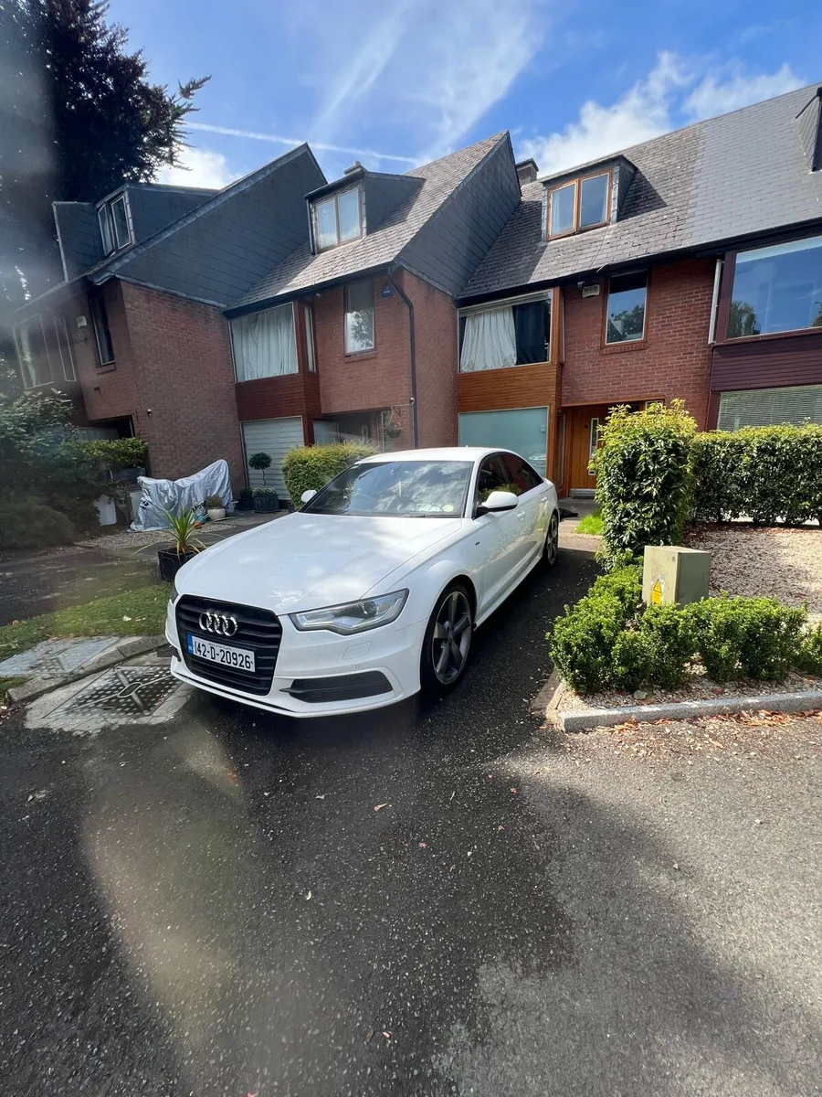 Audi A6 TDI S-Line 2.0 White Edition - Fresh NCT - Image 1