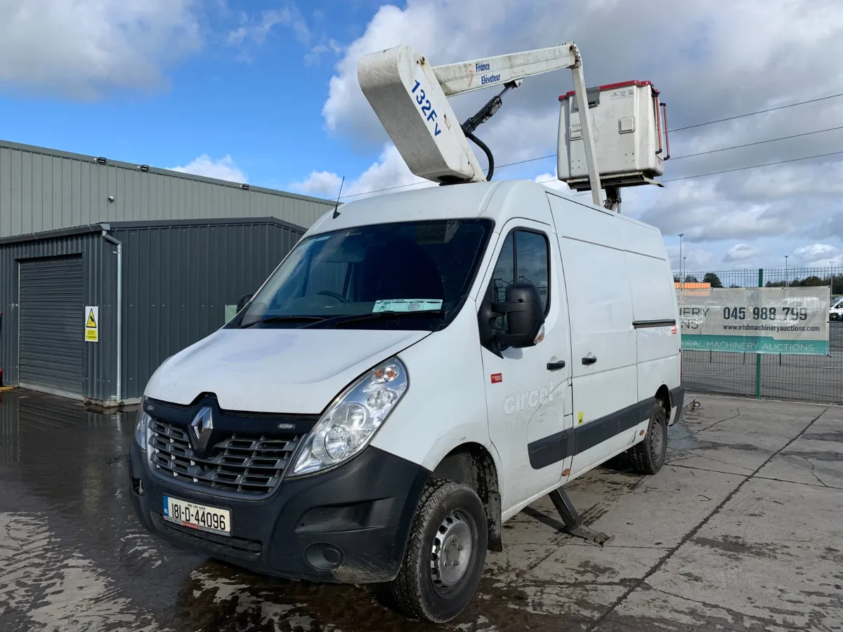 2018 RENAULT MASTER CHERRY PICKER FOR AUCTION - Image 1