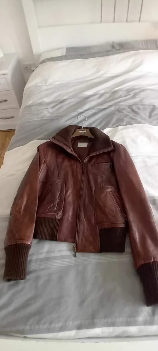 Leather jacket