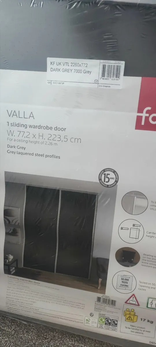 Sliding wardrobe doors (2 sets) - Image 1