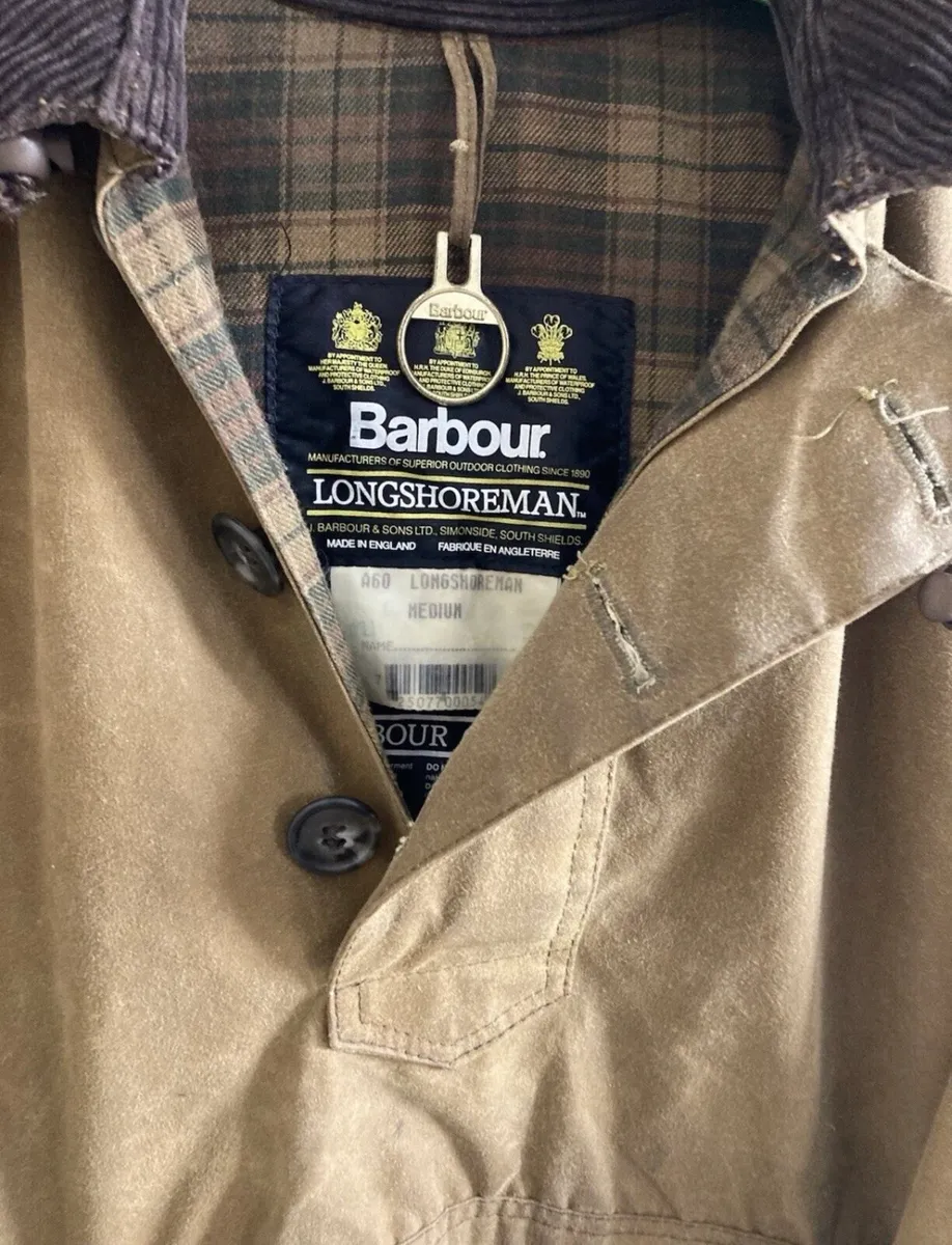 Barbour Longshoreman M Classic Vintage Jacket - Image 2