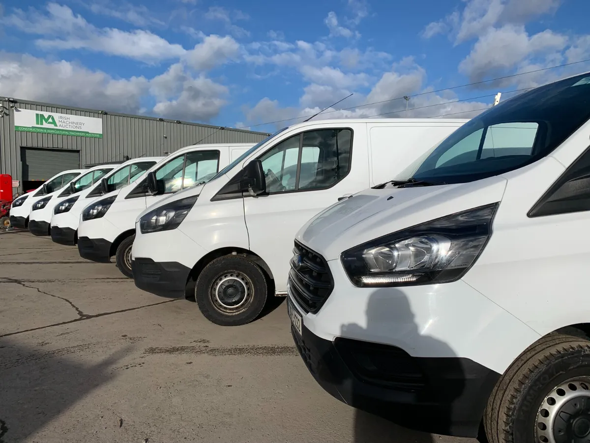 5 x 2021/2022 FORD TRANSIT CUSTOMS 280S FOR AUCTIO - Image 2