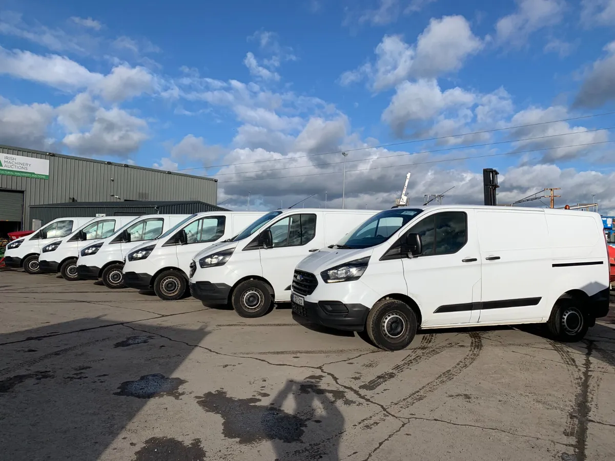 5 x 2021/2022 FORD TRANSIT CUSTOMS 280S FOR AUCTIO - Image 1