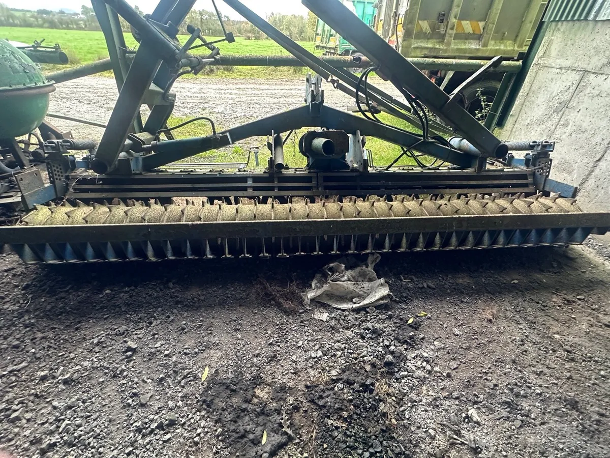 4mtr RABE Power Harrow for parts or repair - Image 3