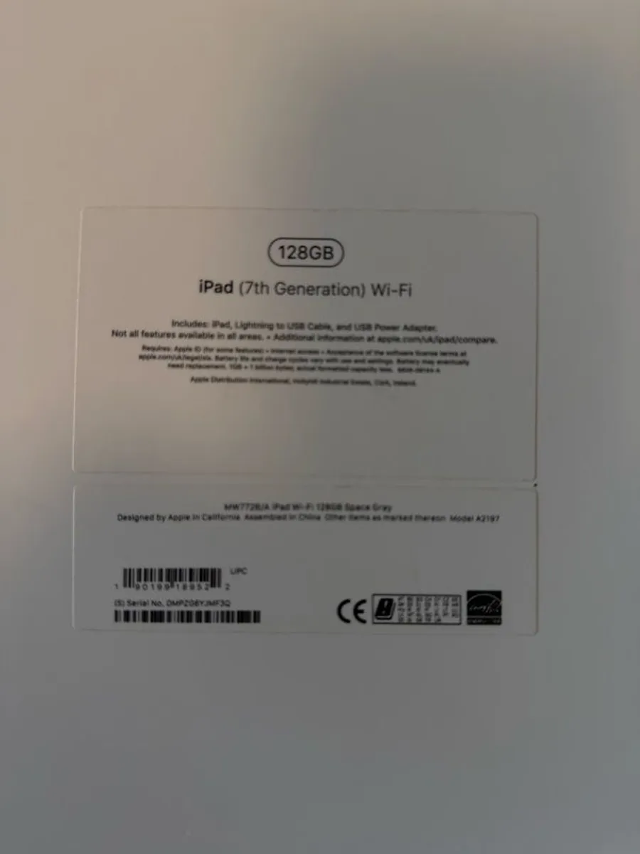 Apple iPad 7th generation 128gb - Image 3