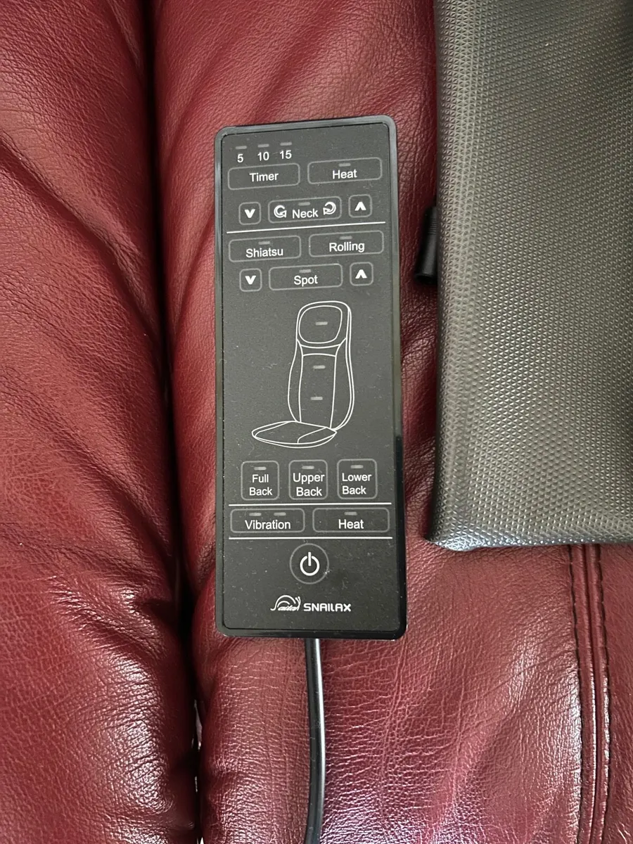 Back Massager With Heat - Like New - Image 3