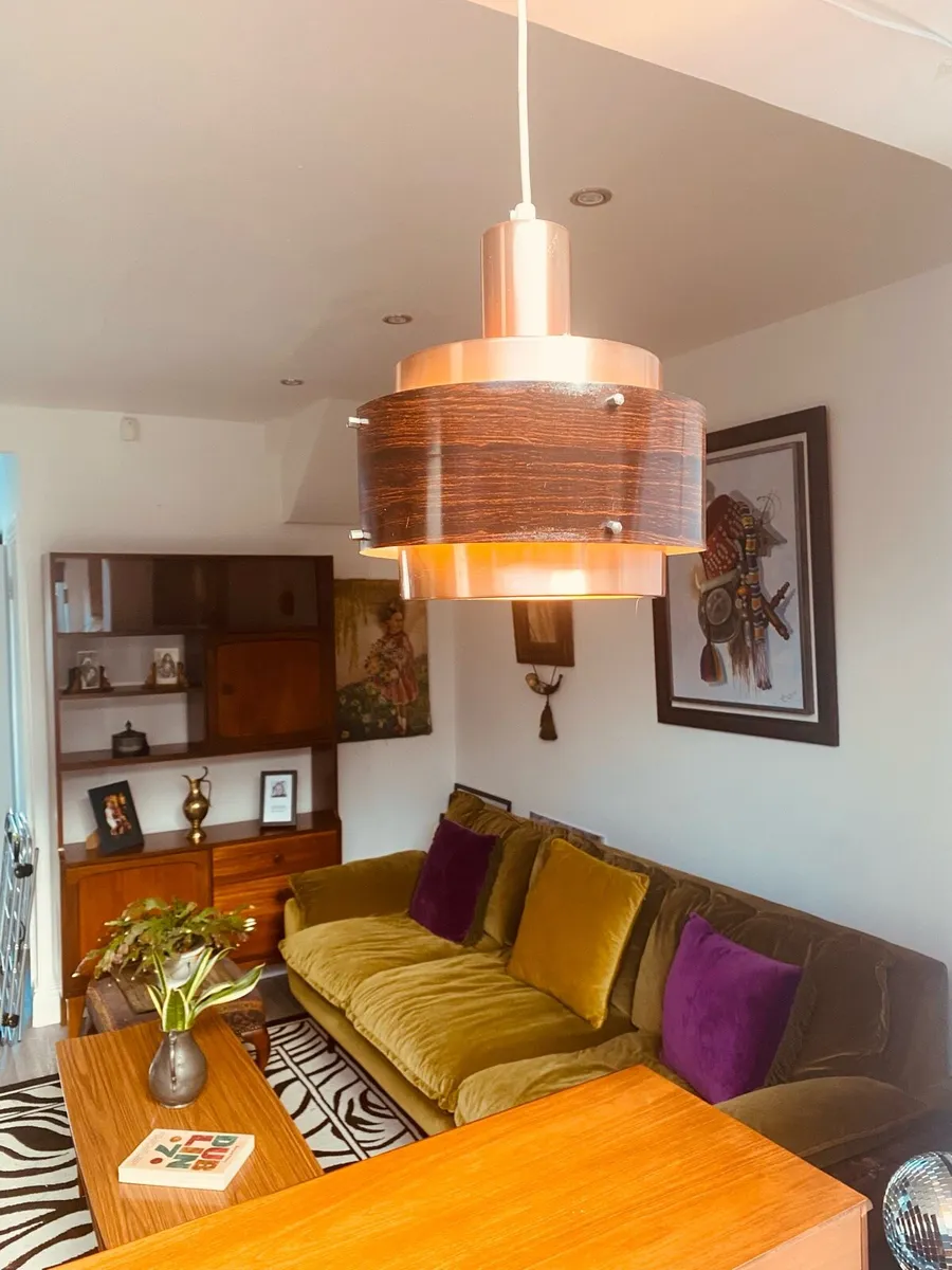Mid Century Danish Pendant Ceiling Lamp - Image 1