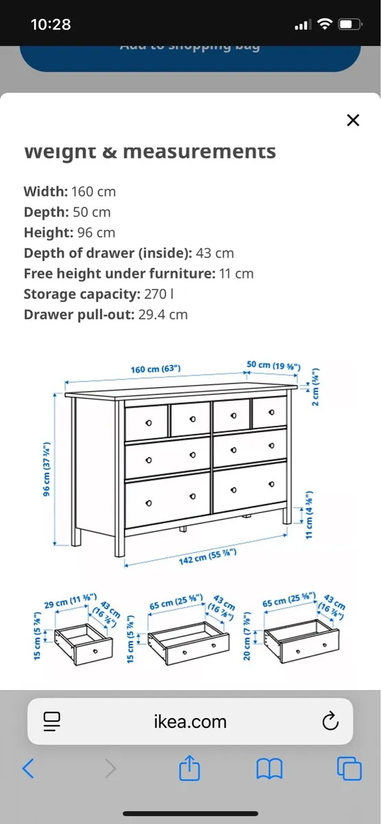 Chest of drawers - Image 2