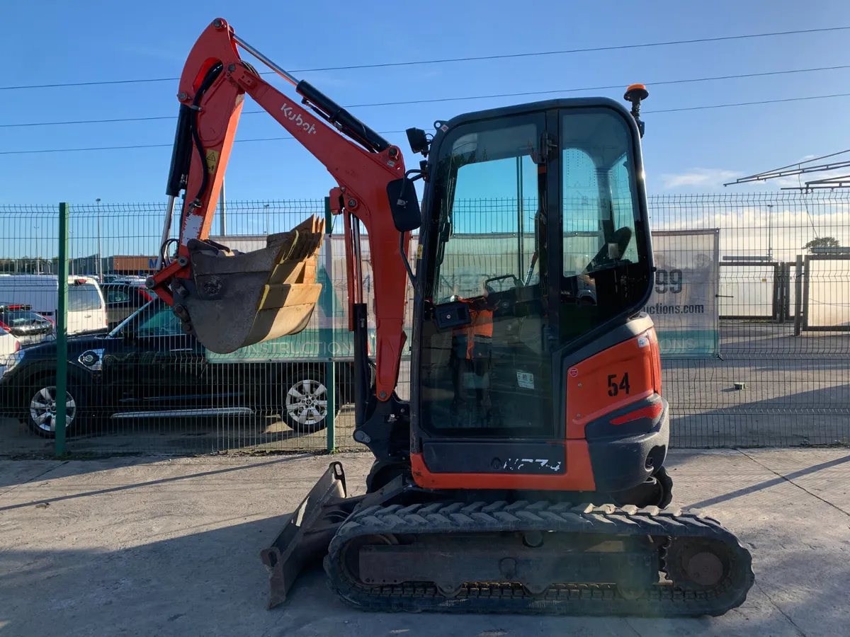 2019 KUBOTA U27-4 EXCAVATOR FOR AUCTION - NAAS - Image 2