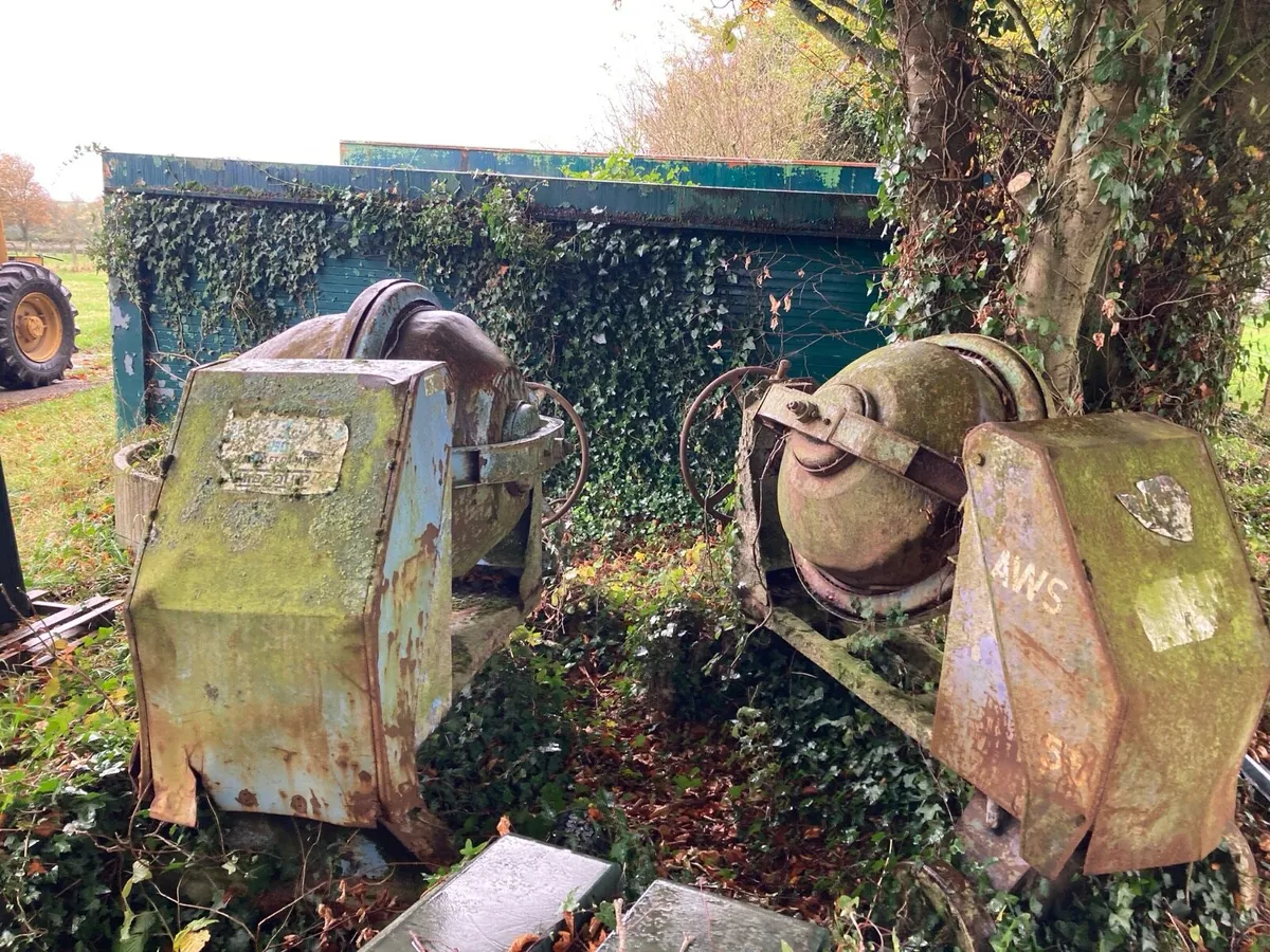 Old Cement Mixers