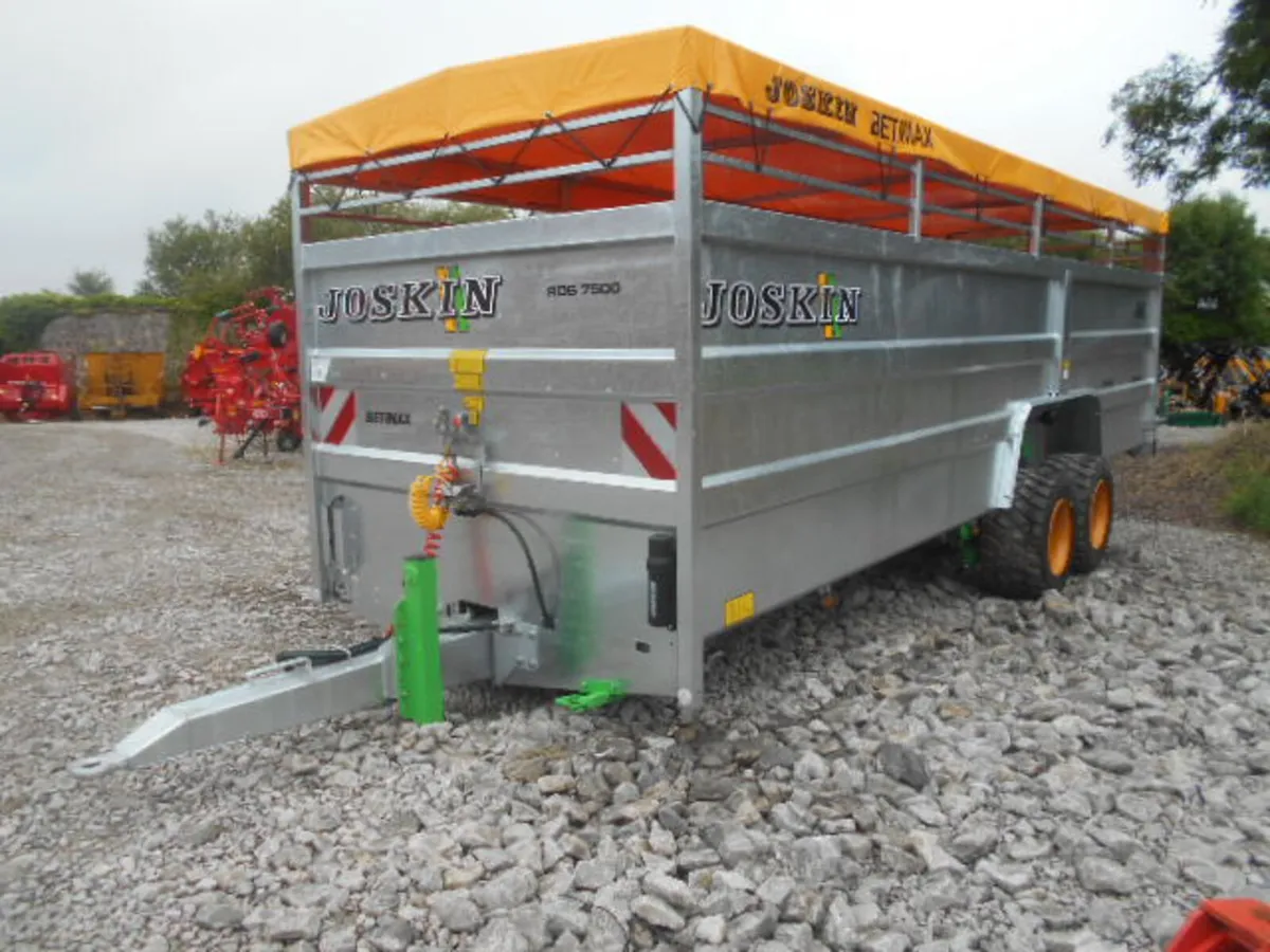 JOSKIN RDS 7500 LIVESTOCK TRAILER - Image 1