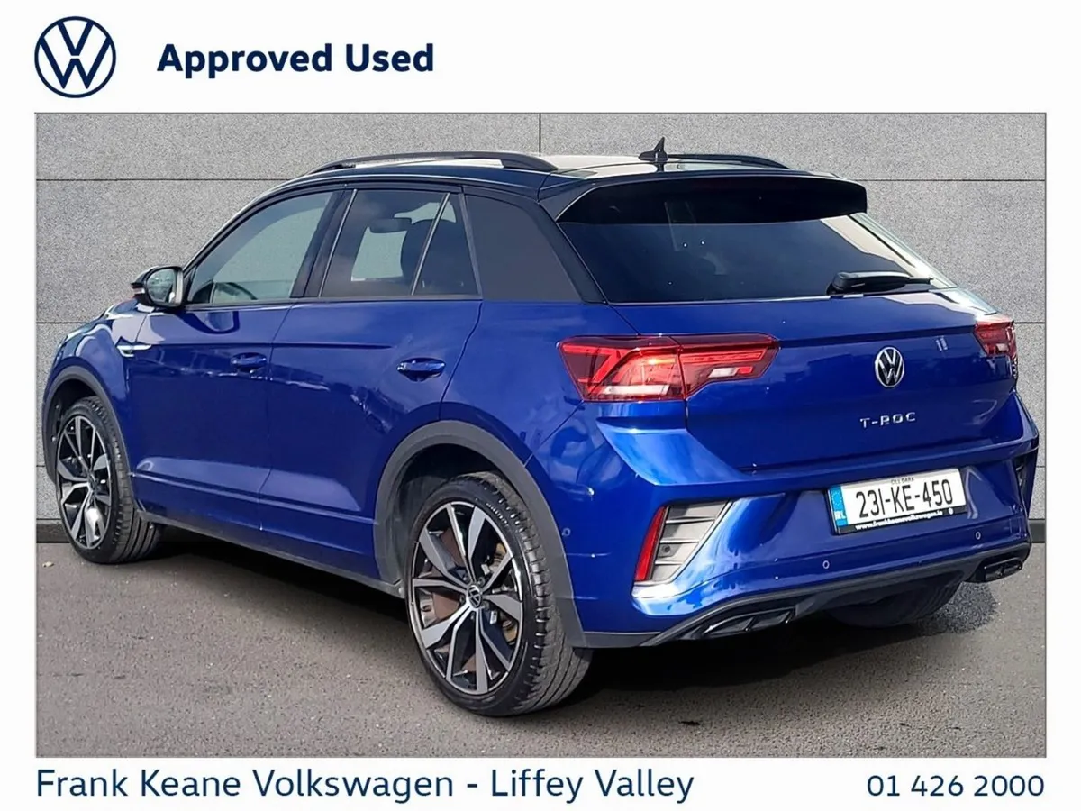 Volkswagen T-Roc R-line 1.0 TSI 110HP  lapiz Blue - Image 3