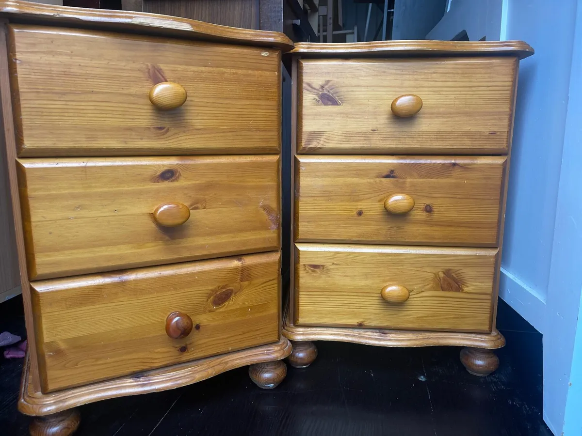 Bedside lockers - Image 1