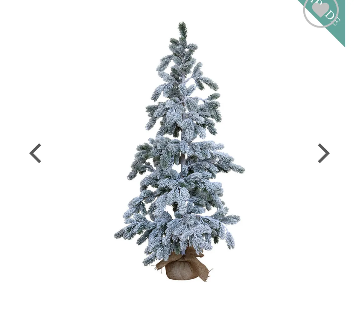 Frosted Christmas tree - Image 1