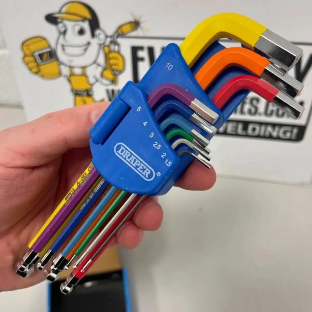 Draper TX-STAR® Security & Hex Metric Long Arm Key - Image 2