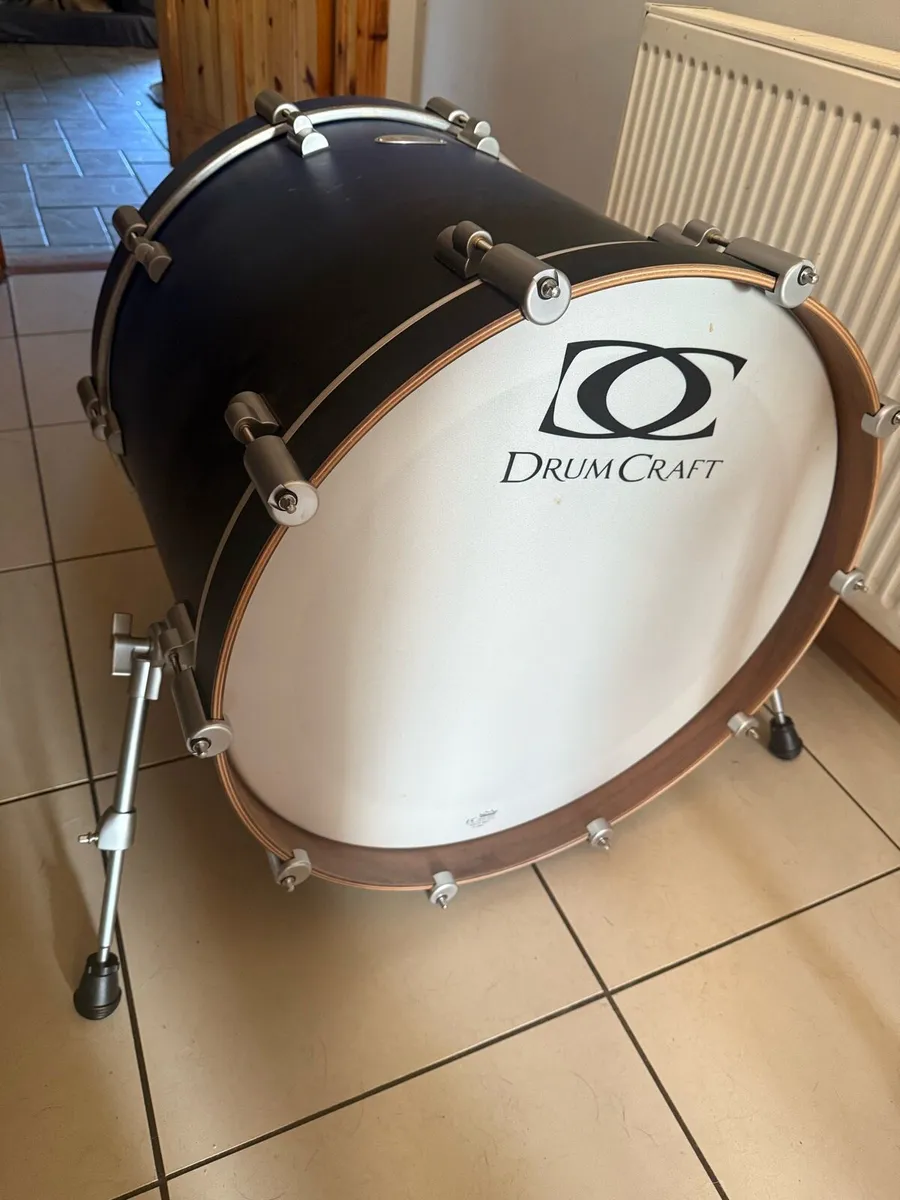 Drumcraft series 6 2up2down drum kit - Image 4