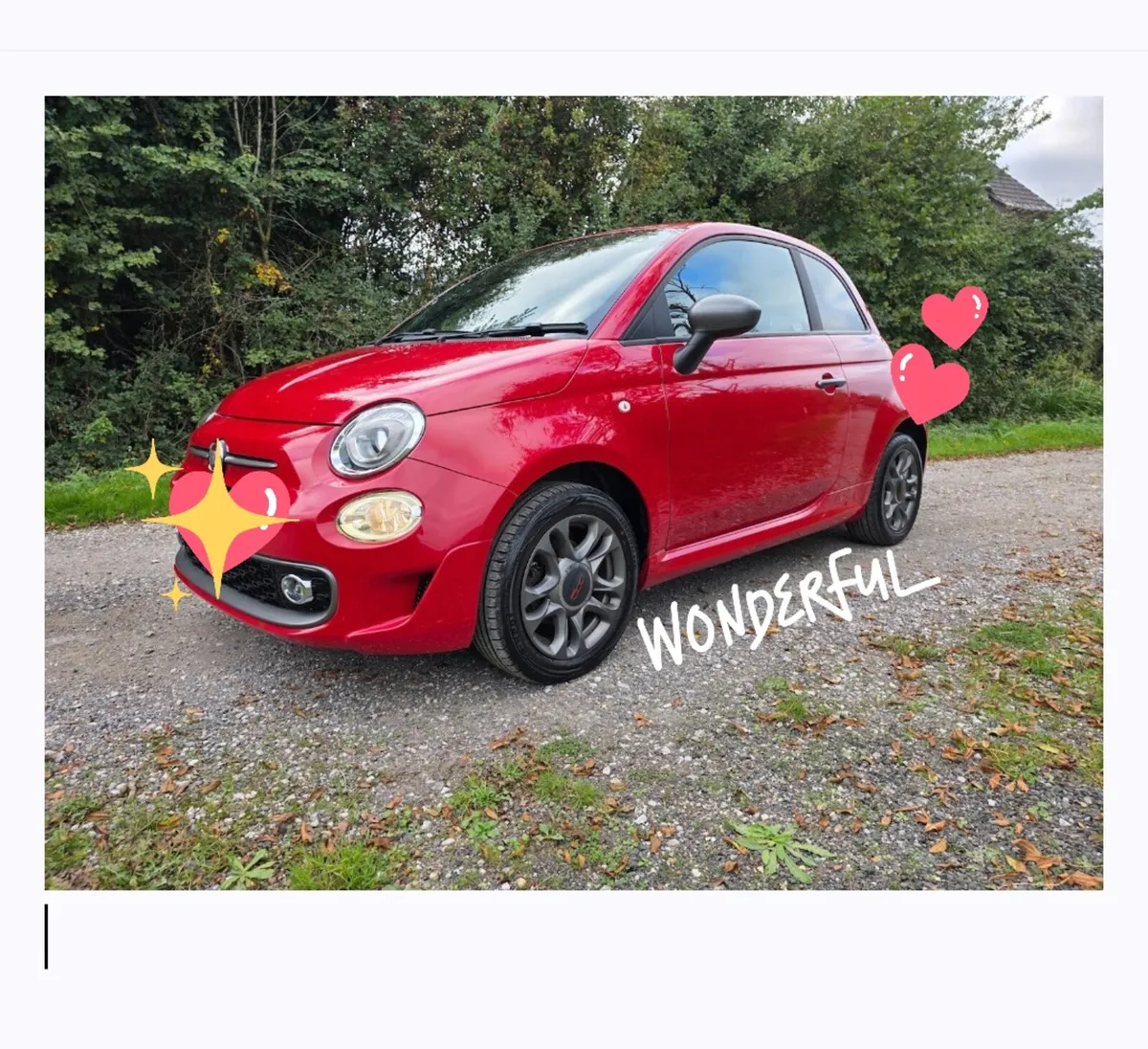 Fiat 500 S sport pack 2015 mint condition - Image 1