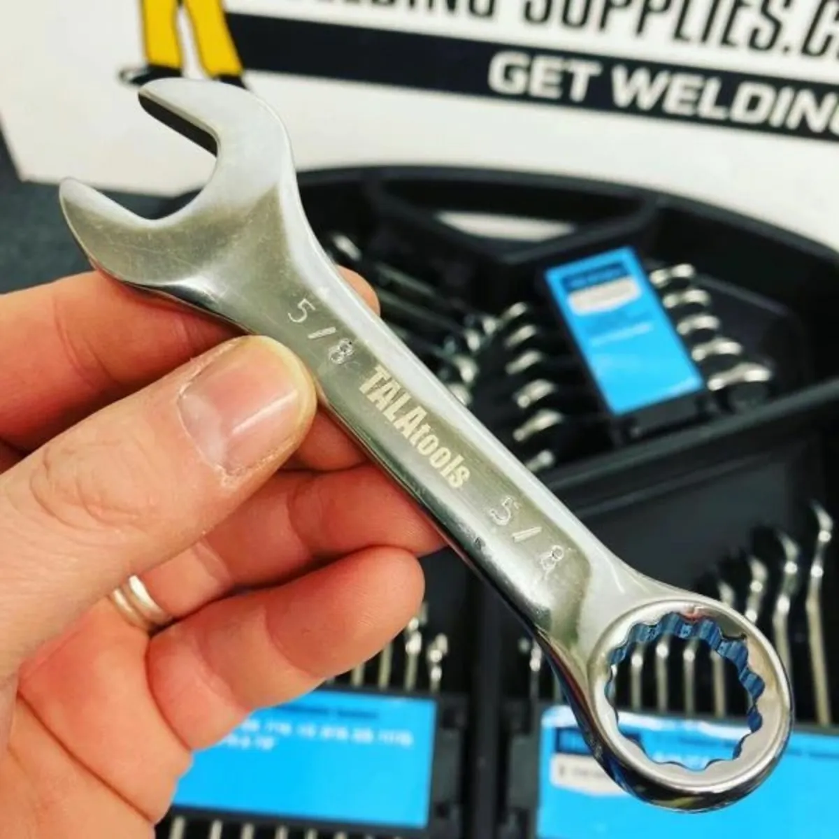 TALATools Metric/Imperial Combination Spanner Set, - Image 2