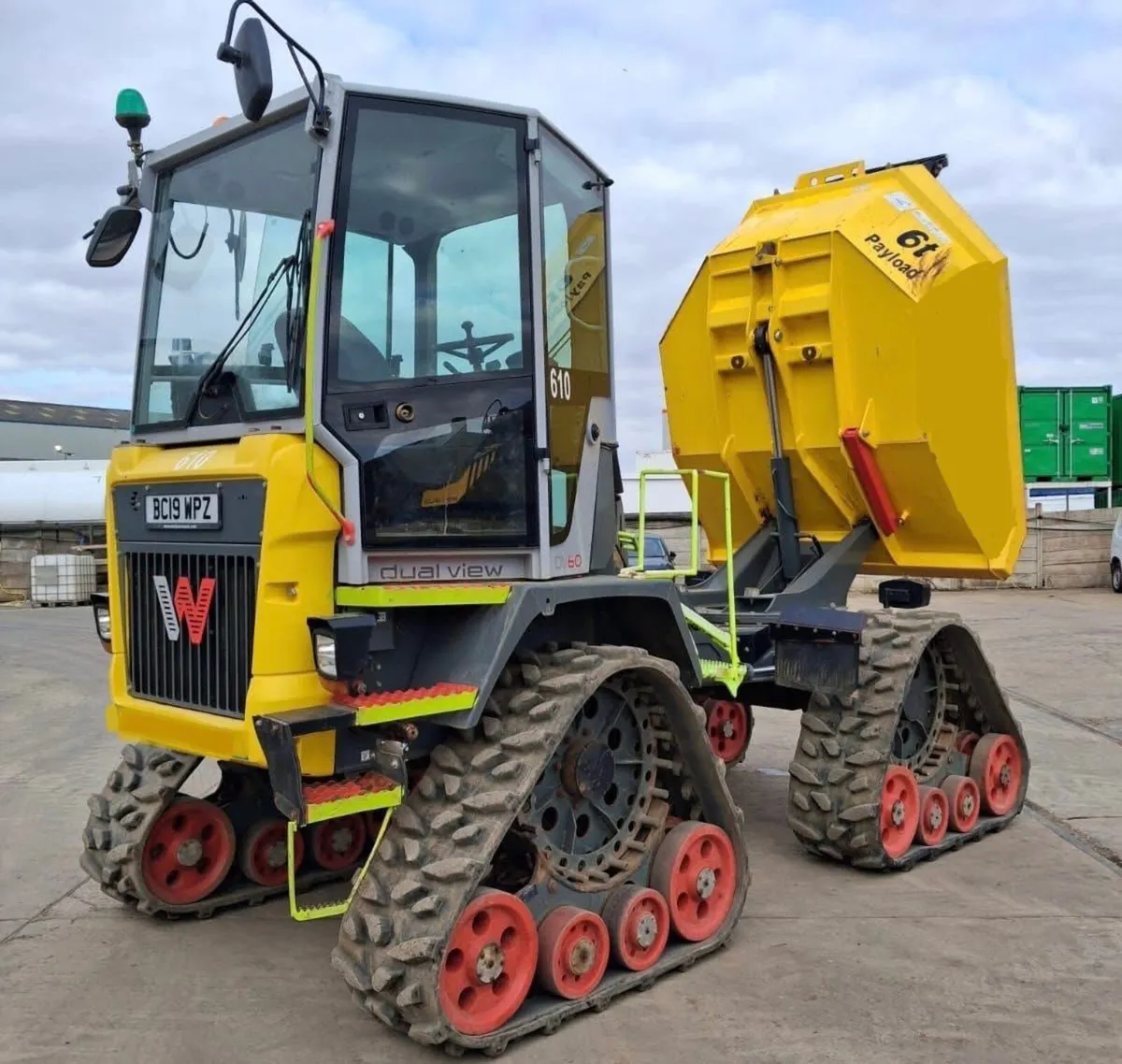 2019 Wacker Neuson  DV60 Tracked Dumper - Image 1