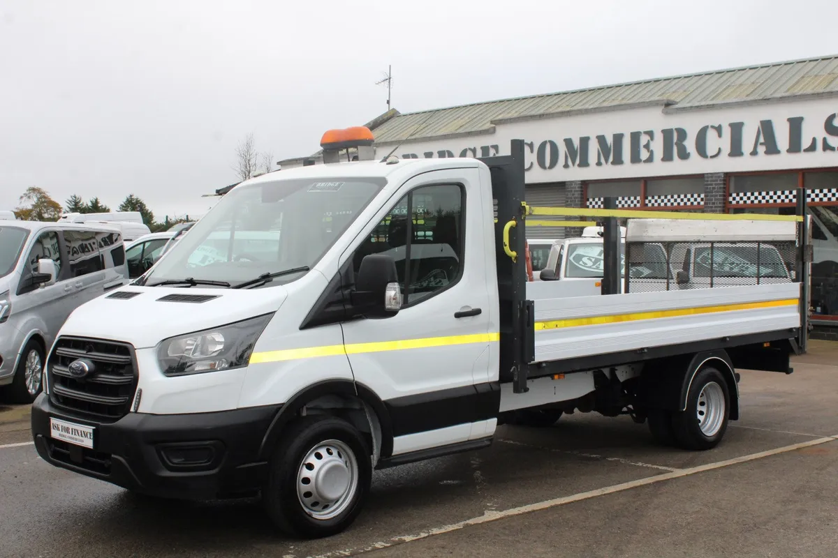 2021 Ford Transit 350 Dropside Tail Lift - Image 1