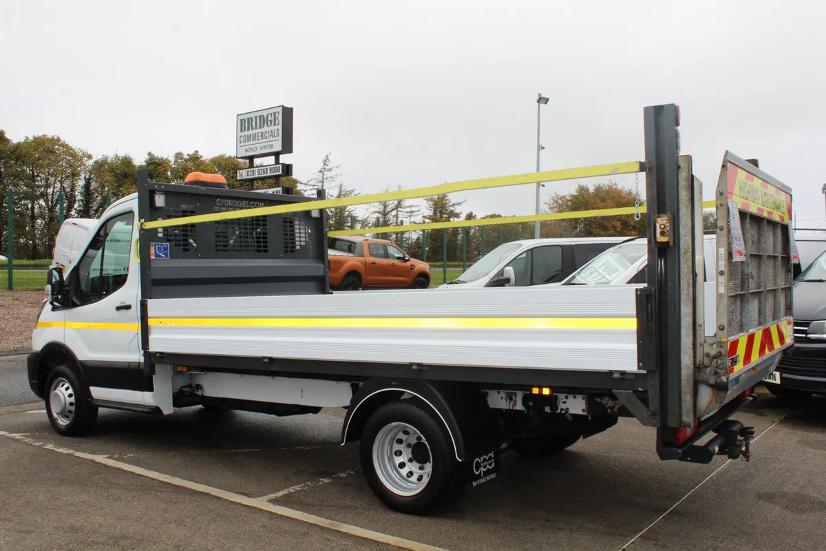 2021 Ford Transit 350 Dropside Tail Lift - Image 3