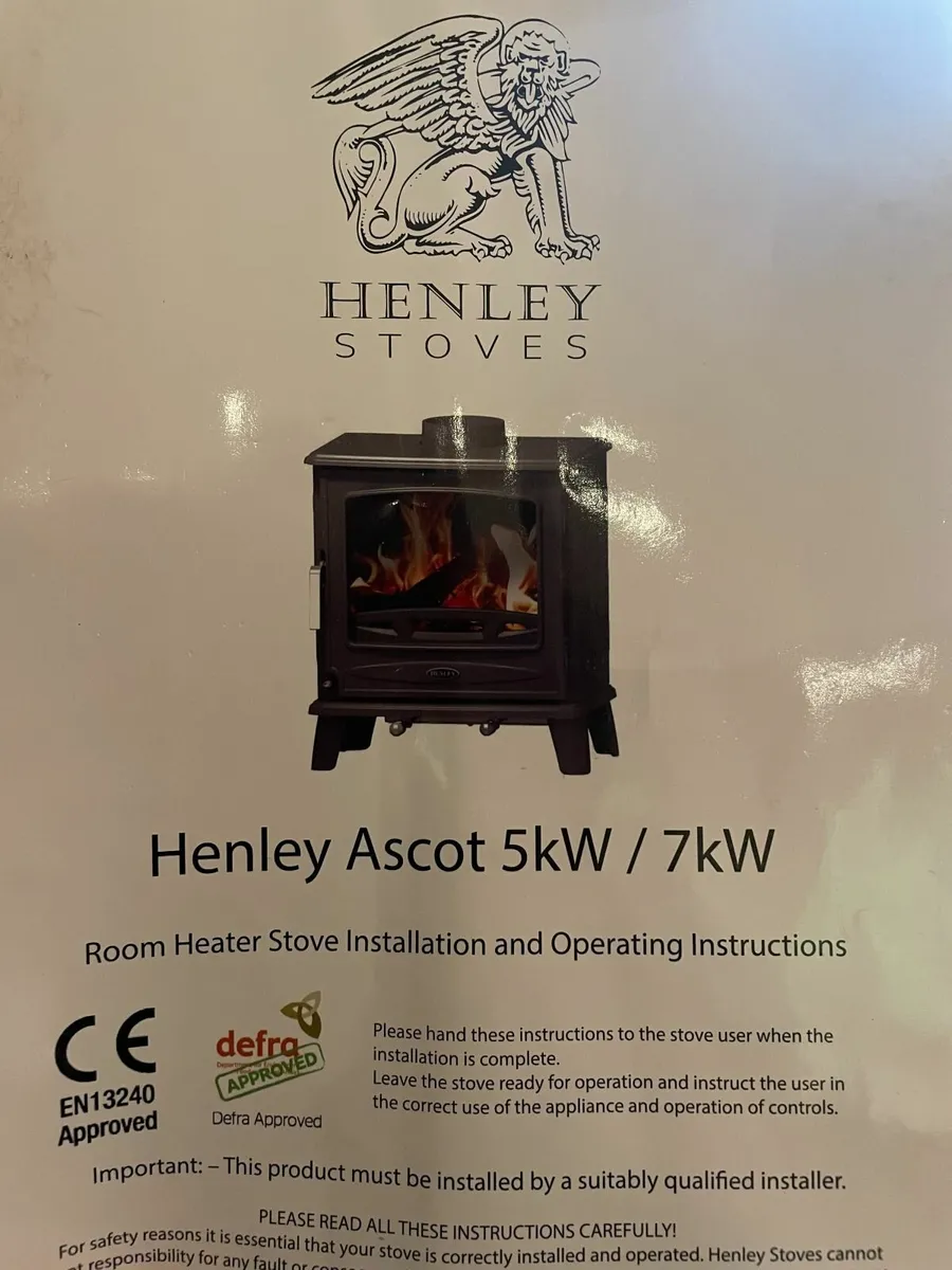 Henley Ascot Stove 7kW - Image 2