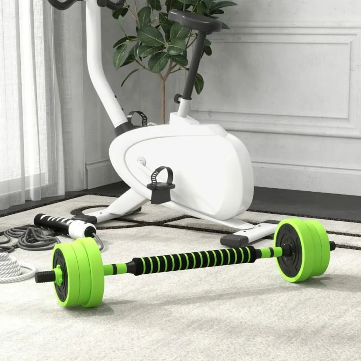 40kg Four-In-One Adjustable Weight Dumbbells Set, - Image 2
