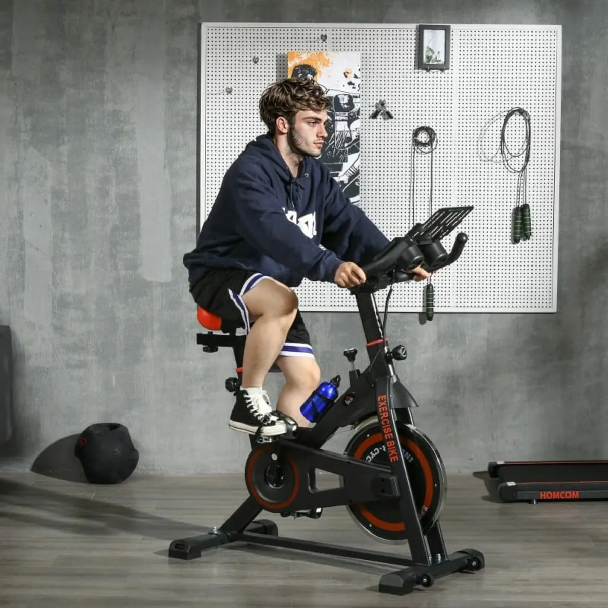 Exercise Bike, 8kg Flywheel Stationary Bike Indoor - Image 2