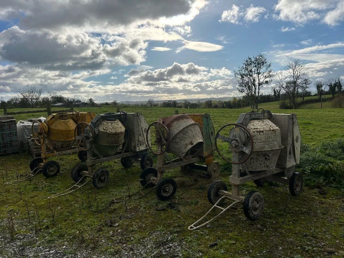 Cement Mixers - Image 1