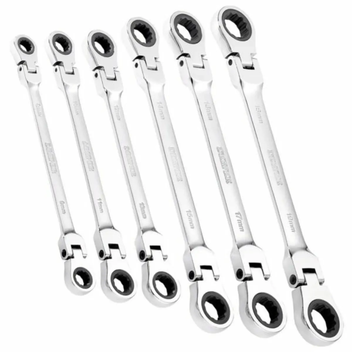 Draper HI-TORQ® Metric Flexible Head Double Ring R