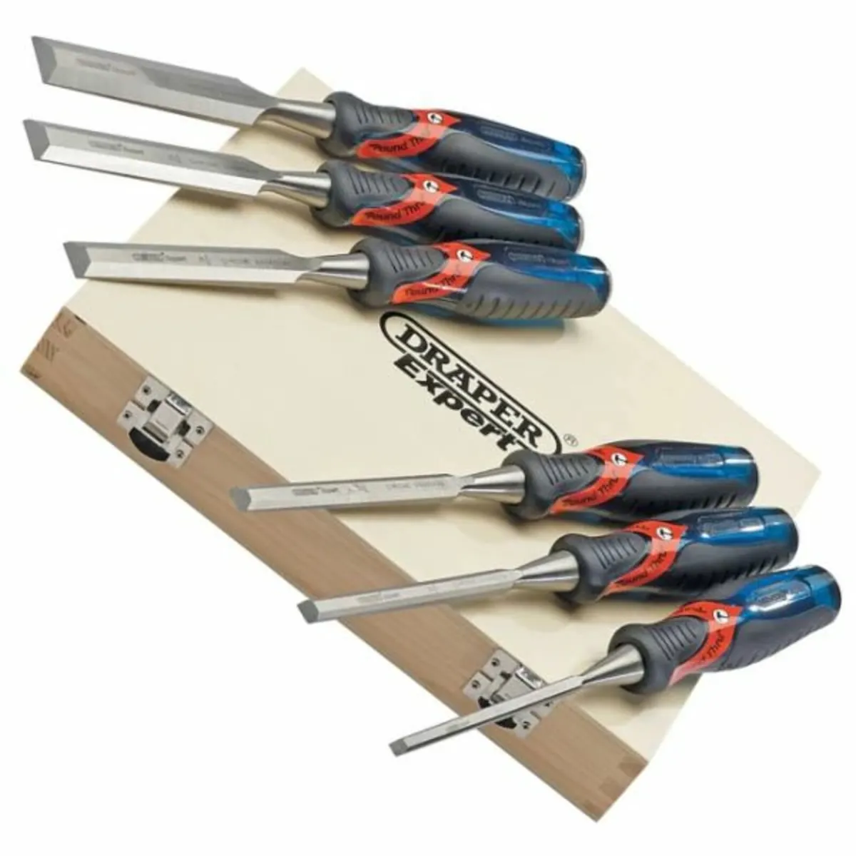 Draper EXPERT 140mm Soft Grip 'Pound Thru' Bevel E - Image 1