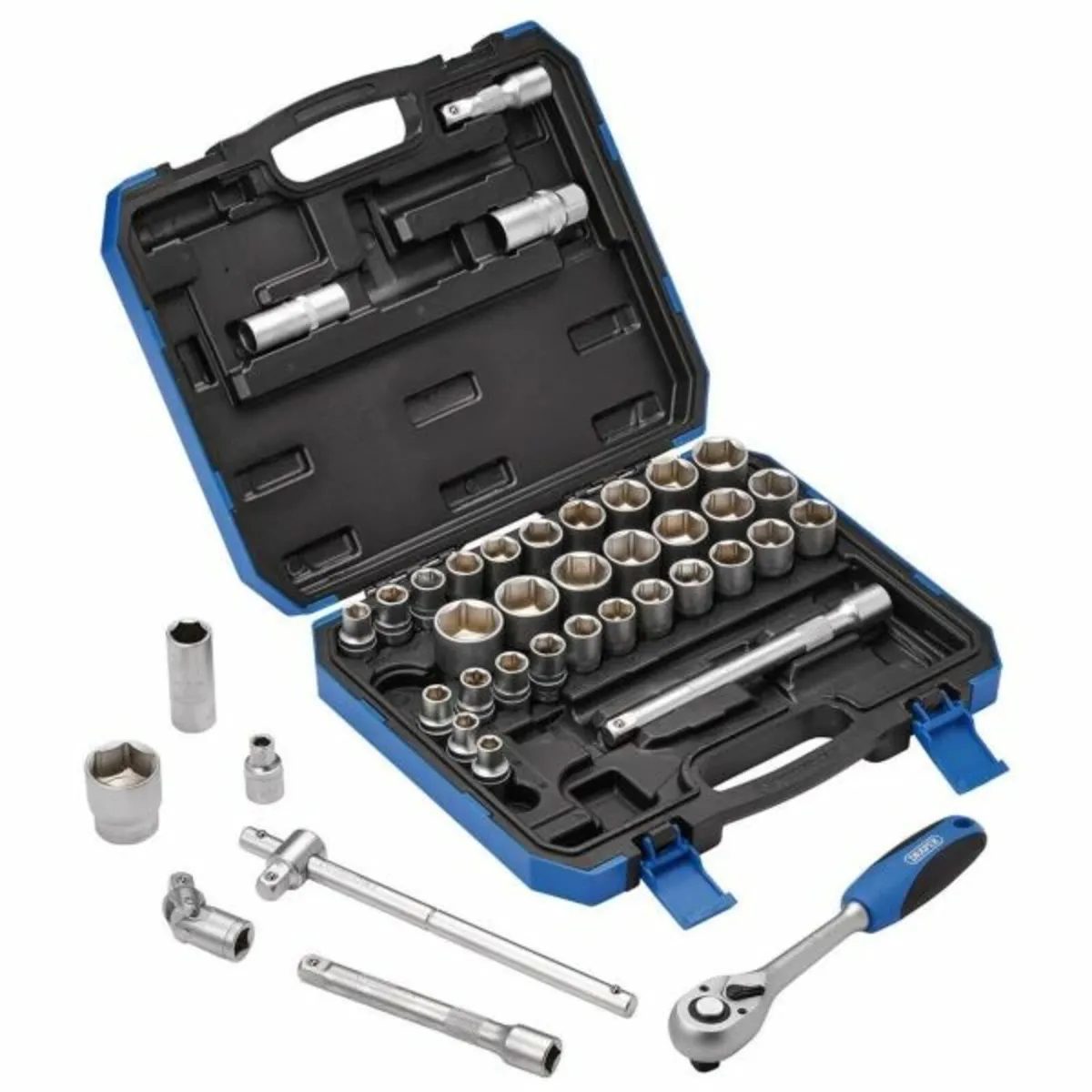Draper Combined MM/AF Socket Set, 1/2" Sq. Dr. (41 - Image 2