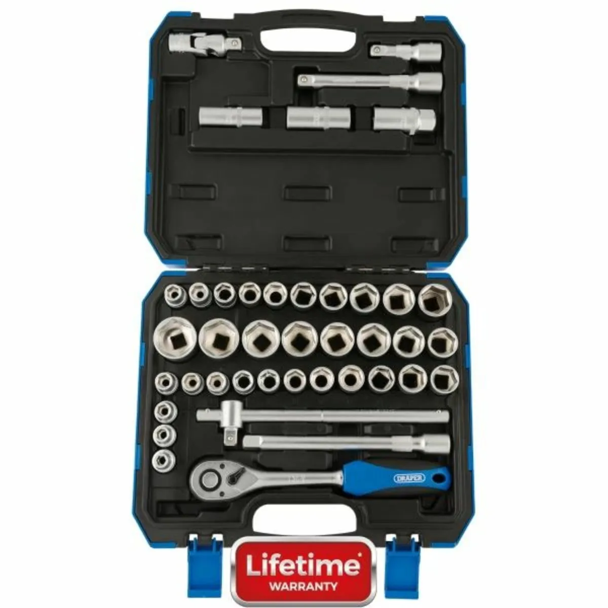 Draper Combined MM/AF Socket Set, 1/2" Sq. Dr. (41 - Image 1