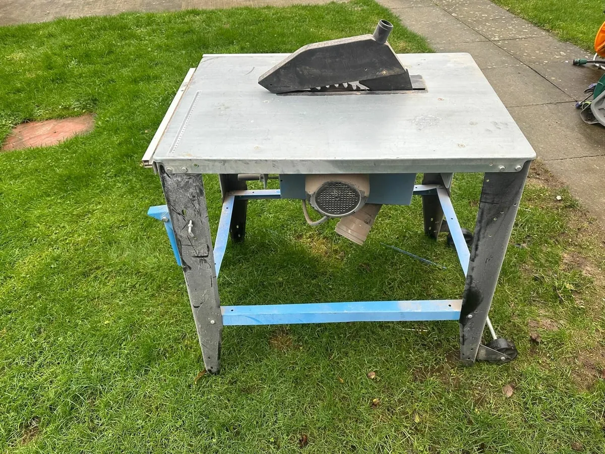 Table saw 3 phase power - Image 1