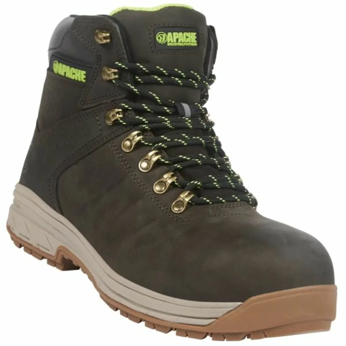 Apache PRO SERIES MOOSE JAW Brown Waterproof Leath - Image 1