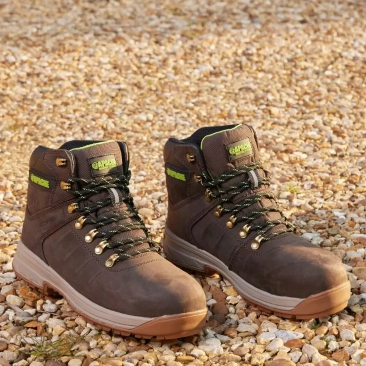 Apache PRO SERIES MOOSE JAW Brown Waterproof Leath - Image 3