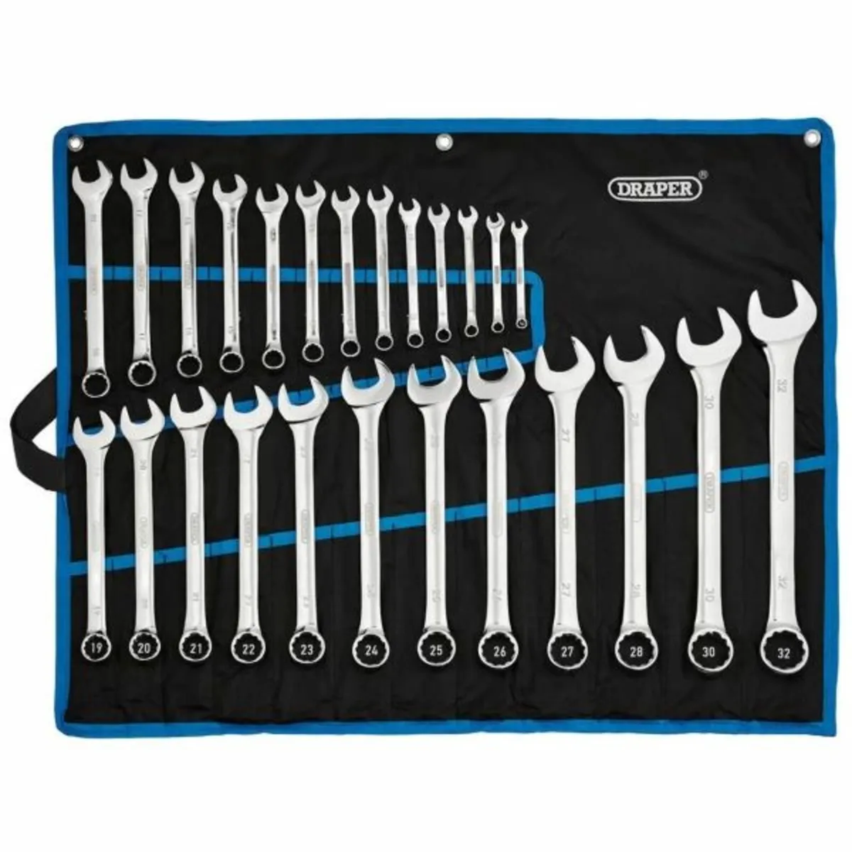 Draper Hi-Torq® Combination Spanner Set (25 Piece) - Image 1