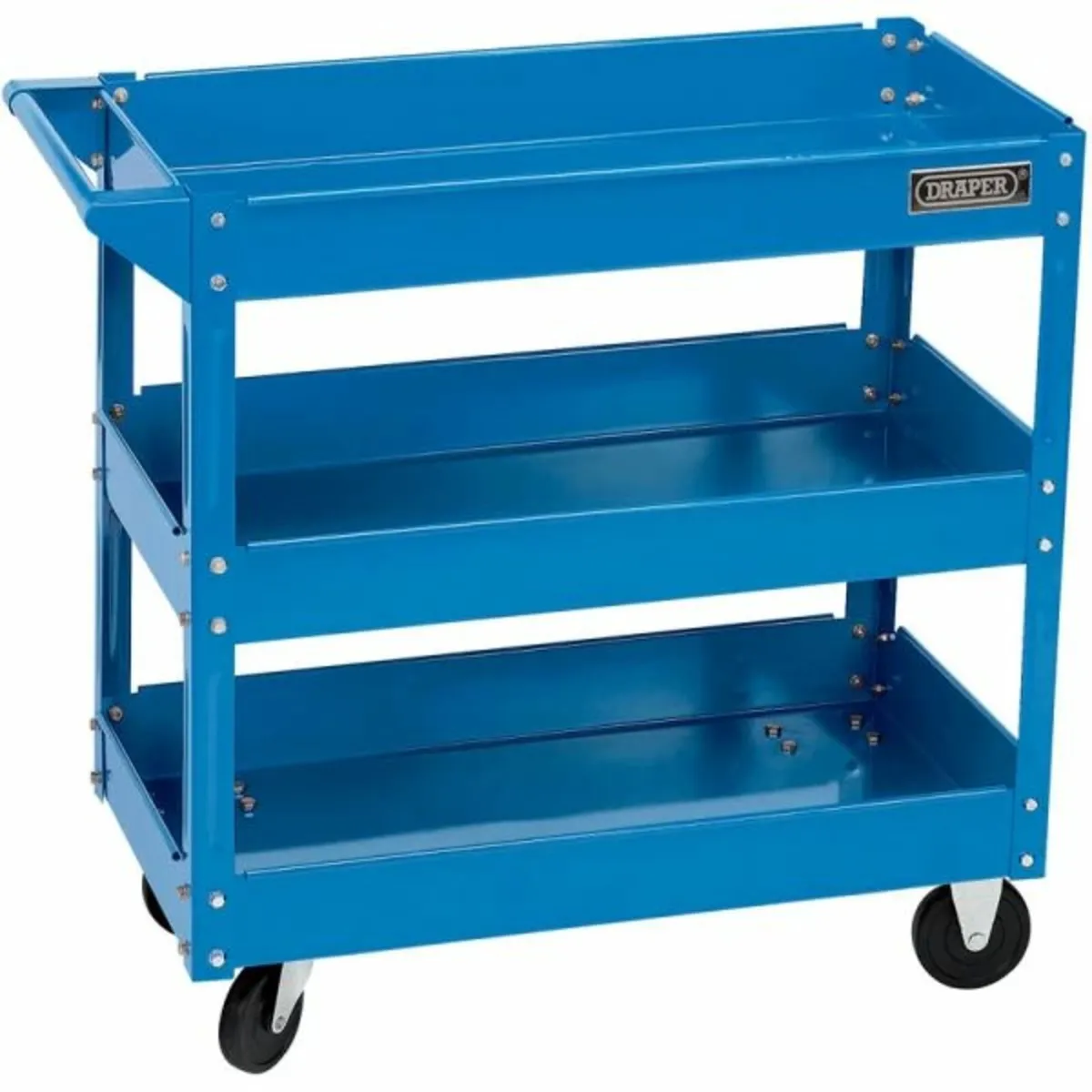 Draper 3 Tier Mobile Tool Trolley (07630) - Image 2
