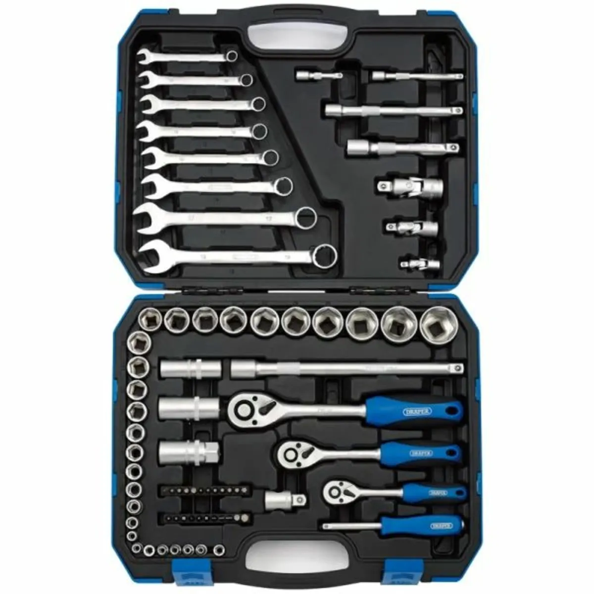 Draper Metric Tool Kit, 1/4", 3/8" and 1/2" Sq. Dr - Image 1