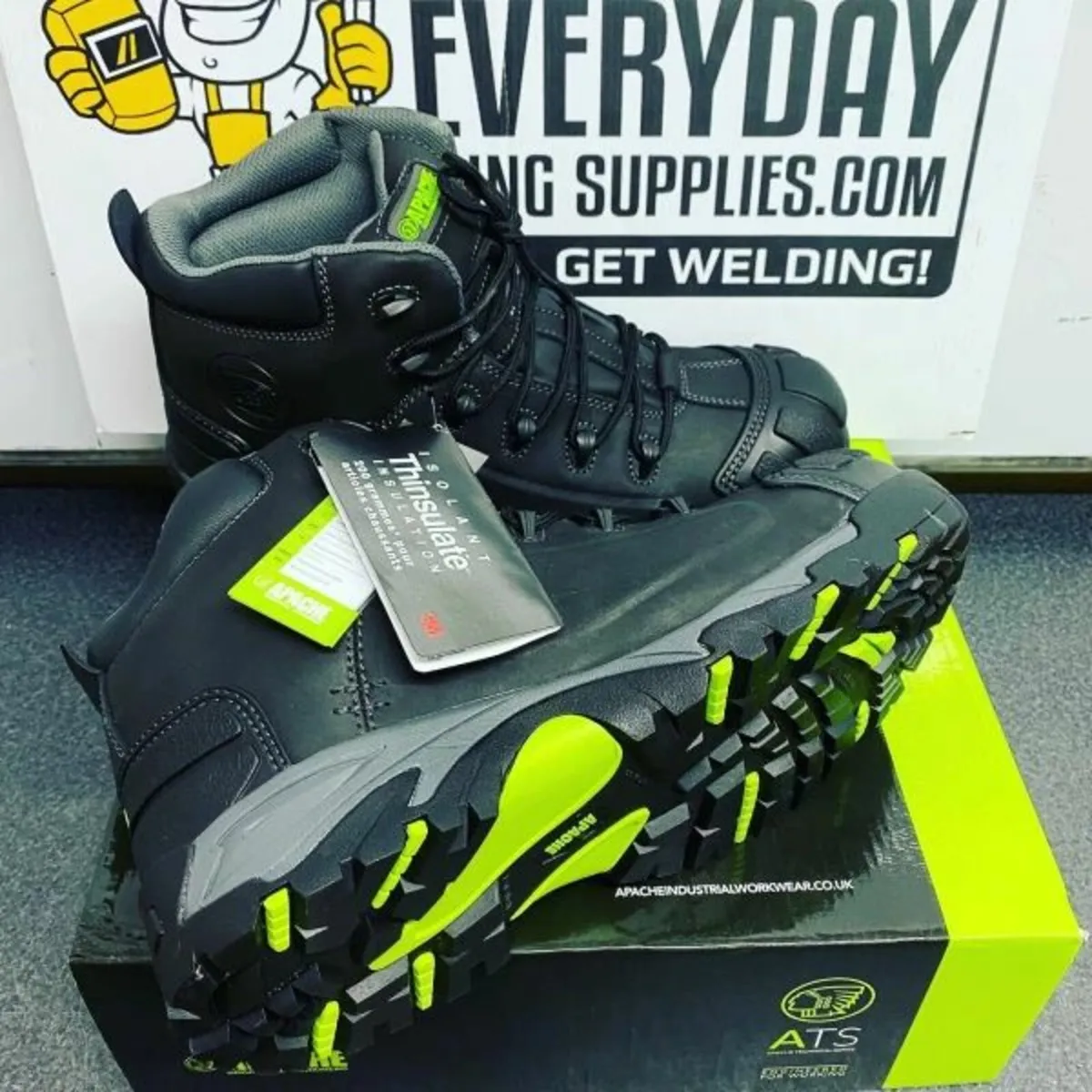 Apache MERCURY 'Heat Resistant' BLACK Waterproof B - Image 2