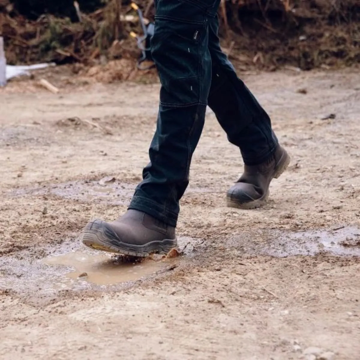 Apache PRO SERIES WABANA Brown Safety Dealer Boot - Image 3